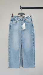 Юбки джинсовые женские оптом 39807162 7009-2