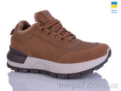 Кроссовки, DeMur оптом 15112 коричневий