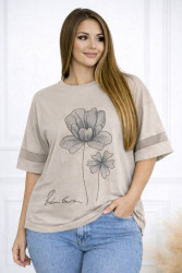 Футболки жіночі БАТАЛ оптом 