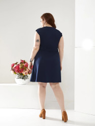 Сукні жіночі (темно-синій) оптом 