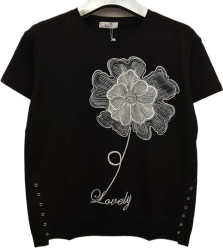 Футболки женские БАТАЛ оптом 16948072 768-282