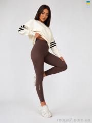 Лосины, Sport style оптом 500 шоколад