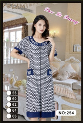 Халаты женские БАТАЛ оптом XUE LI XIANG 21047586 254-117