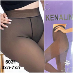 Колготи жіночі на хутрі БАТАЛ оптом