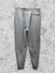 Спортивні штани чоловічі БАТАЛ (сірий) оптом  