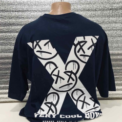 Футболки мужские (тёмно - синие) оптом 24150978 5143-107