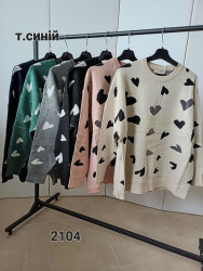 Свитера женские БАТАЛ оптом 31769548 2104-143