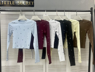 Лонгсліви жіночі (лимон) оптом