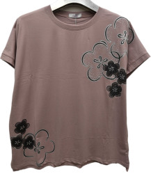 Футболки женские БАТАЛ оптом 90124576 733-60