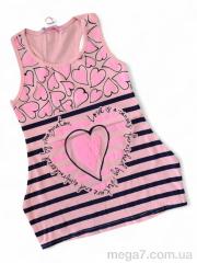 Футболка, Kids-modnik оптом 6234 персиковий