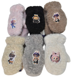 Перчатки детские оптом 03162845 9-06-10