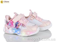 Кроссовки, Clibee оптом EA653 pink LED