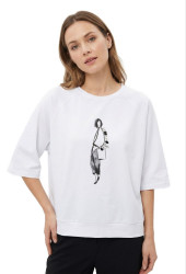 Футболки жіночі НАПІВБАТАЛ оптом