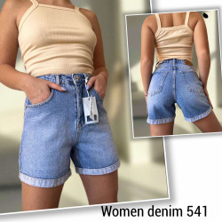 Шорты джинсовые женские WOMEN DENIM оптом 58471963 541-11