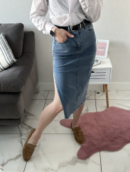 Юбки джинсовые женские оптом 34720961 7506-4