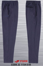 Спортивные штаны мужские TR БАТАЛ  (темно-синий) оптом 30142958 TR22 1154 E 03-27