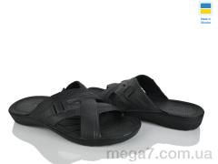 Шлепки, Rai shoes оптом П11 чорний