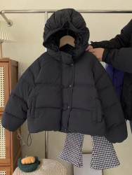 Куртки зимние подростковые (черный) оптом Китай 75321069 FT181-3