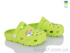 Кроксы, Inblue оптом 301 зелений