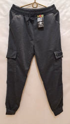 Спортивные штаны мужские (серый) оптом 80421739 7002-6
