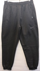 Спортивные штаны мужские на флисе (серый) оптом Турция 74138926 03-7