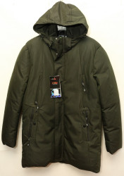 Куртки зимние мужские (хаки) оптом 85749321 Y32-185