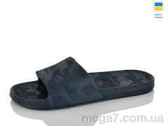 Шлепки, M&L  Alex13 оптом B400 т.синій