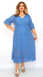 Платья женские БАТАЛ оптом 74230169 253-53