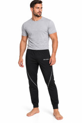 Штаны мужские на флисе ПОЛУБАТАЛ оптом 17038645 701-12