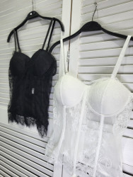 Корсеты женские (белые) оптом 89172436 8012-87