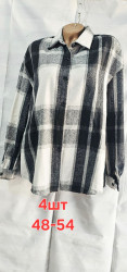Рубашки женские ПОЛУБАТАЛ оптом 13640579 002-33