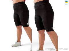 Велосипедки, Sport style оптом 5711PU чорний