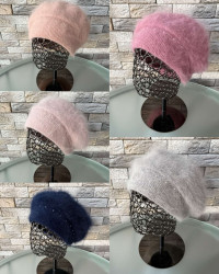 Береты женские оптом 24531079 7702-5