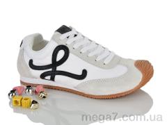 Кроссовки, Violeta оптом B2990-8 white-black