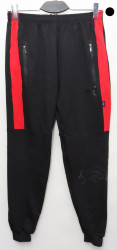 Спортивные штаны мужские (black) оптом 26073145 01-25