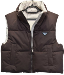 Жилетки двухсторонние женские оптом 83254067 622-22