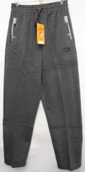 Спортивные штаны мужские на флисе (gray) оптом 21759308 A116-5