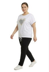 Футболки женские БАТАЛ оптом 49570862 7195-185