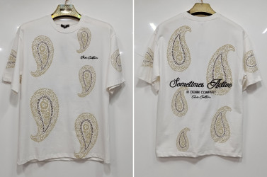 Футболки чоловічі оптом THREE BLACK