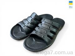 Шлепки, Rai shoes оптом Еко чорний