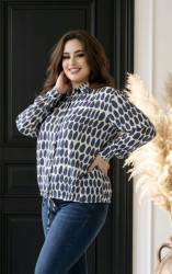 Блузки женские БАТАЛ оптом 60357284 782-36