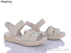 Босоножки, Minghong оптом M.L.V. Minghong	 7721 beige