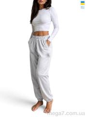 Спортивные брюки, Sport style оптом 1055CK св.сірий