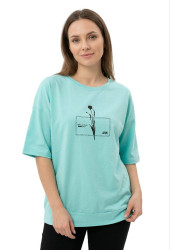 Футболки жіночі НАПІВБАТАЛ оптом