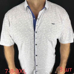 Рубашки мужские БАТАЛ оптом 92053476 10-114