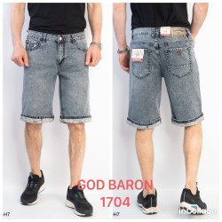Шорты джинсовые ПОЛУБАТАЛ оптом 15376098 1704-170