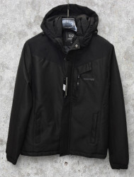 Куртки демисезонные мужские KDQ (черный) оптом 80259731 EM22012-1-28