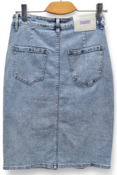 Юбки джинсові жіночі ПОЛУБАТАЛ оптом