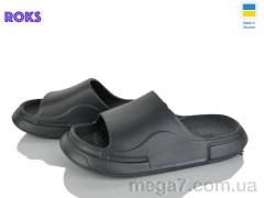 Шлепки, Roks оптом 240 графіт
