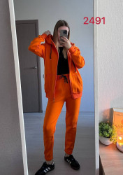 Спортивные костюмы женские на флисе оптом 18529673 2491-15